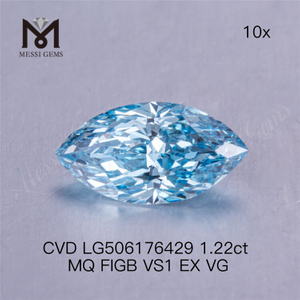 1.22ct ブルー合成ダイヤモンド VS1 IGI ラボ ダイヤモンド